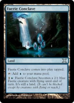 画像1: フェアリーの集会場/Faerie Conclave (10E)《Foil》