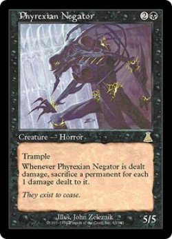 画像1: ファイレクシアの抹殺者/Phyrexian Negator (UDS)