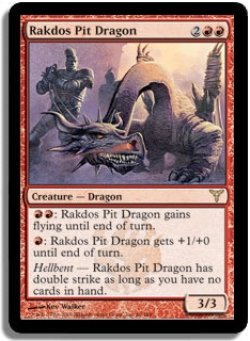 画像1: ラクドスの地獄ドラゴン/Rakdos Pit Dragon (DIS)