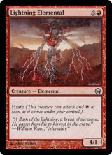 稲妻の精霊/Lightning Elemental (Duels of the Planeswalkers)