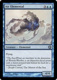 大気の精霊/Air Elemental (Duels of the Planeswalkers)