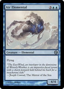 画像1: 大気の精霊/Air Elemental (Duels of the Planeswalkers)