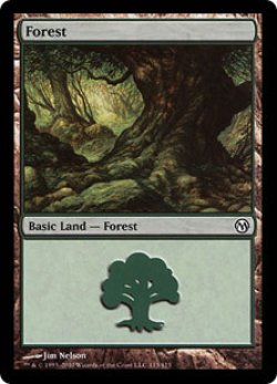 画像1: 森/Forest【Ver.4】(Duels of the Planeswalkers)