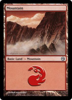 画像1: 山/Mountain【Ver.1】(Duels of the Planeswalkers)