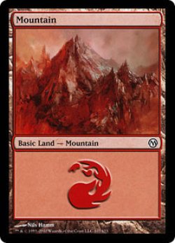 画像1: 山/Mountain【Ver.2】(Duels of the Planeswalkers)