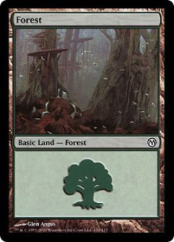 画像1: 森/Forest【Ver.1】(Duels of the Planeswalkers)