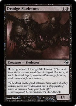 画像1: 蠢く骸骨/Drudge Skeletons (Duels of the Planeswalkers)