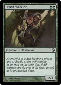 画像1: エルフの戦士/Elvish Warrior (Duels of the Planeswalkers)