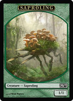 画像1: 苗木 トークン/Saproling  Token (M13)