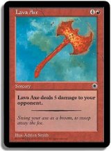 溶岩の斧/Lava Axe (POR)