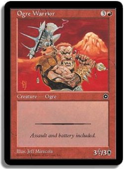画像1: オーガの戦士/Ogre Warrior (PO2)