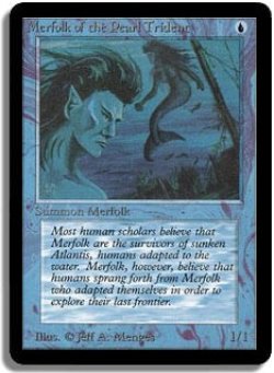 画像1: 真珠三叉矛の人魚/Merfolk of the Pearl Trident (LEB)