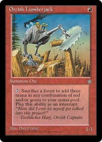 オークの木こり/Orcish Lumberjack (ICE)