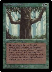 鉄の根の樹人族/Ironroot Treefolk (LEB)