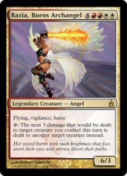 画像1: ボロスの大天使、ラジア/Razia, Boros Archangel (RAV)