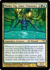 シミックの幻想家、モミール・ヴィグ/Momir Vig, Simic Visionary (DIS)