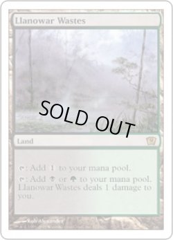 画像1: ラノワールの荒原/Llanowar Wastes (9ED)