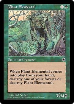 画像1: 植物の精霊/Plant Elemental (POR)