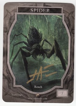 画像1: 蜘蛛/Spider (Jason Engle Token)