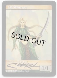 エルフ・戦士/Elf・Warrior (Christopher Rush Token)【サインドカード】