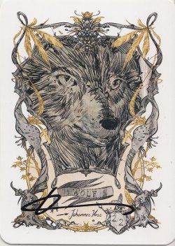 画像1: 狼/Wolf (Johannes Voss Token)