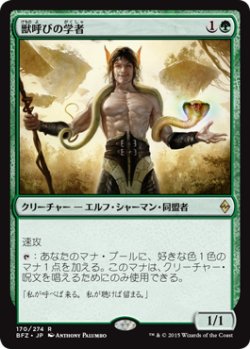 画像1: 獣呼びの学者/Beastcaller Savant (BFZ)