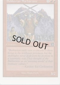 バルデュヴィアの蛮族/Balduvian Barbarians (6ED)【ミスカット】