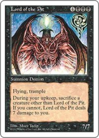 奈落の王/Lord of the Pit (5ED)
