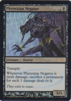 画像1: ファイレクシアの抹殺者/Phyrexian Negator (Judge)