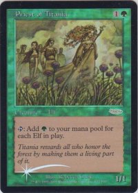 ティタニアの僧侶/Priest of Titania (FNM)