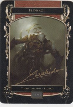 画像1: エルドラージ/Eldrazi (Lius Lasahido Token) 【サインドカード】 