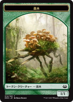 画像1: 苗木 トークン/Saproling Token (MM3)