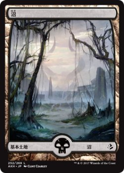 画像1: 沼/Swamp (AKH)