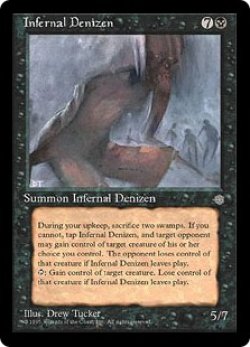 画像1: Infernal Denizen (ICE)