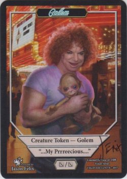 画像1: ゴーレム/Golem (Jason Felix Token)