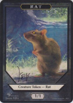 画像1: ネズミ/Rat (Jason Felix Token)