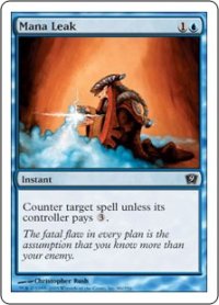 マナ漏出/Mana Leak (9ED)