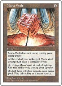 魔力の櫃/Mana Vault (5ED)
