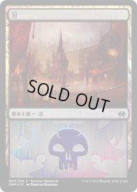 沼/Swamp (その他 プロモ)【Ravnica Weekend Rakdos】