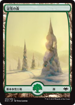 画像1: 冠雪の森/Snow-Covered Forest (MH1)