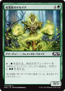 画像1: 枝葉族のドルイド/Leafkin Druid (M20)