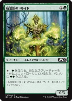 画像1: 枝葉族のドルイド/Leafkin Druid (M20)《Foil》