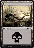 沼/Swamp 【Ver.1】 (M20)《Foil》