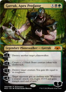 画像1: 頂点捕食者、ガラク/Garruk, Apex Predator (MED)