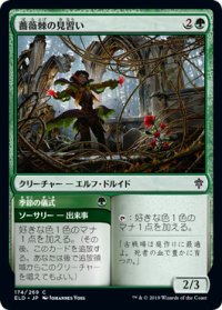 薔薇棘の見習い/Rosethorn Acolyte (ELD)