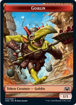 画像1: Goblin Token：Giant Teddy Bear Token (UND)