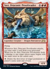 Stet, Draconic Proofreader (UND)