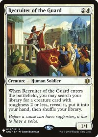護衛募集員/Recruiter of the Guard (Mystery Booster)