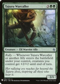 タジュールの戦呼び/Tajuru Warcaller (Mystery Booster)
