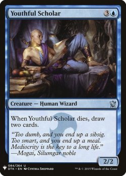 画像1: 若年の識者/Youthful Scholar (Mystery Booster)